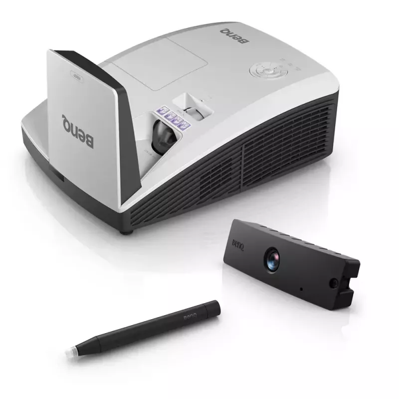 BenQ MH856UST+ itin trumpos projekcijos projektorius 3500 ANSI liumenų DLP 1080p (1920x1080) 3D juodas, baltas