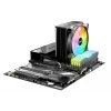 be quiet! Pure Rock 3 LX Procesoriaus oro aušintuvas 12 cm Juodas 1 vnt.