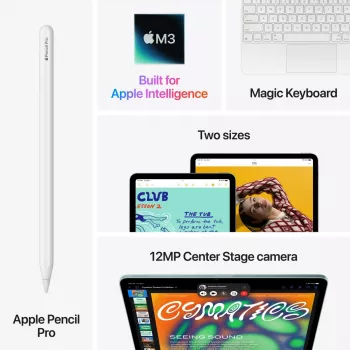 APPLE iPad Air (2025) - M3 - 11in - 7th Gen - Wi-Fi - 128GB - Starlight