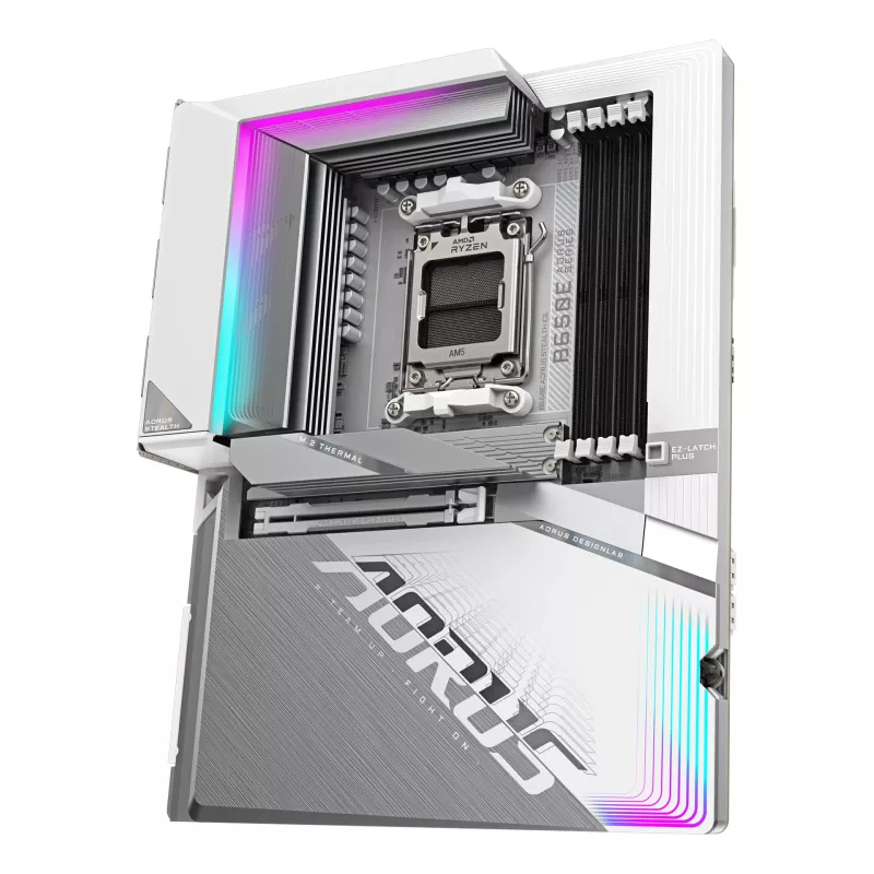 Motininė plokštė GIGABYTE B650E AORUS STEALTH ICE, AMD B650E, Socket AM5, ATX