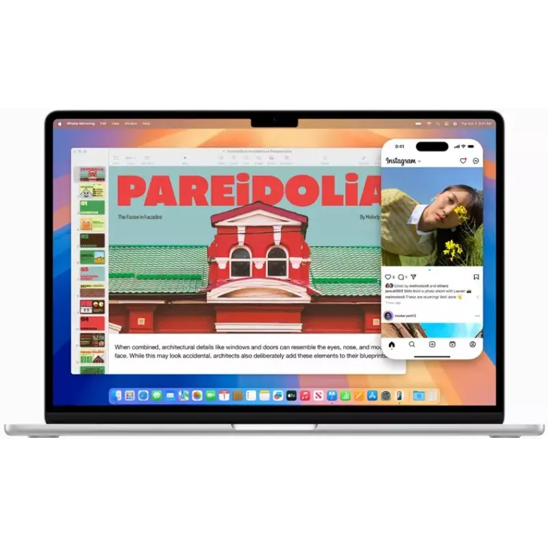 Nešiojamas kompiuteris Apple MacBook Air 15,3 col. M4 16GB 256GB SSD Apple GPU macOS
