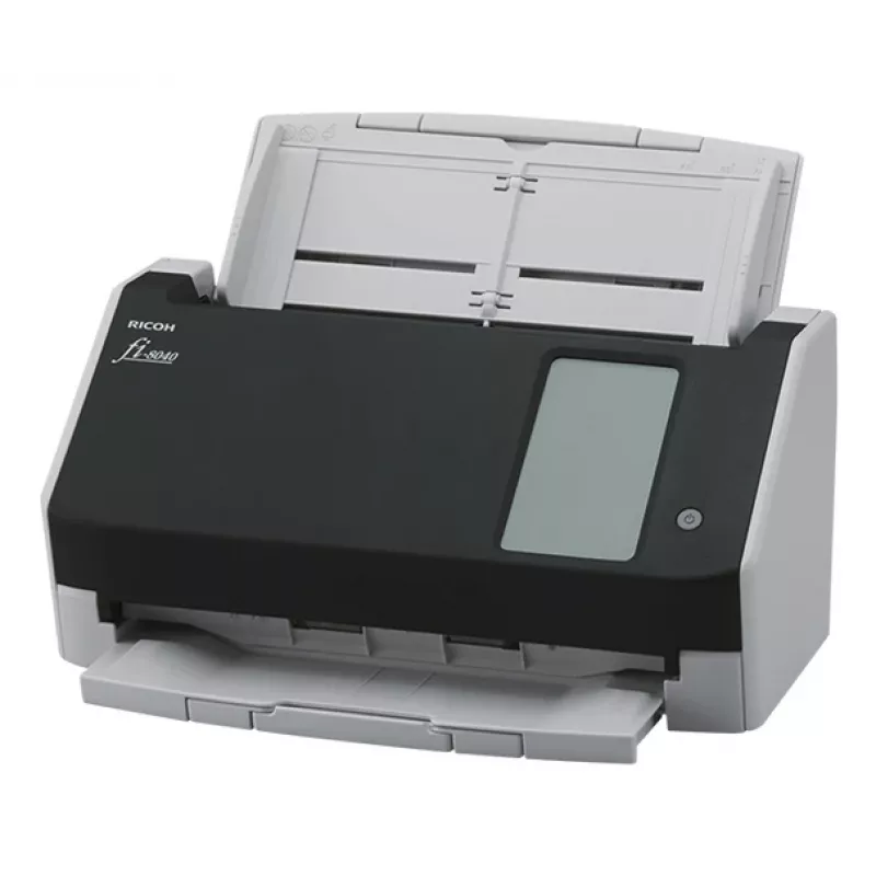 Ricoh fi-8040 ADF + rankinio padavimo skaitytuvas 600 x 600 DPI A4 juodas, pilkas