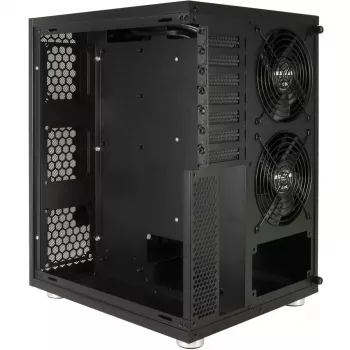 HDD korpusas Inter-Tech NAS-8 2,5/3,5 colio juodas