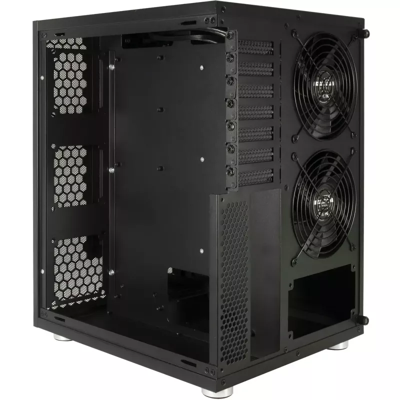 HDD korpusas Inter-Tech NAS-8 2,5/3,5 colio juodas