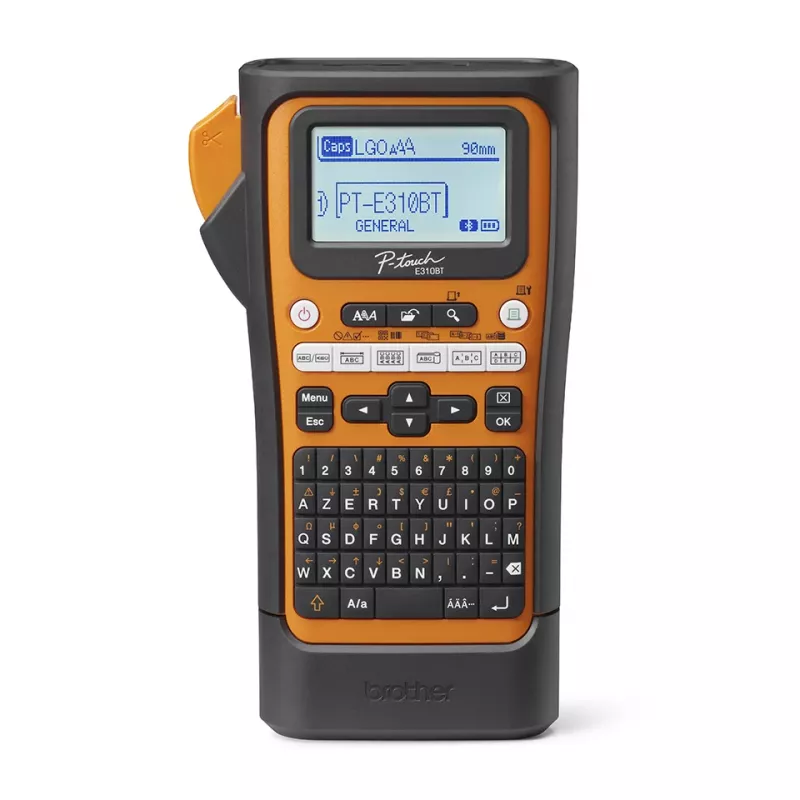Brother PT-E310BTVP etikečių spausdintuvas Terminis perdavimas 180 x 180 DPI 20 mm/sek Laidinis ir belaidis HSE/TZe Bluetooth QWERTY