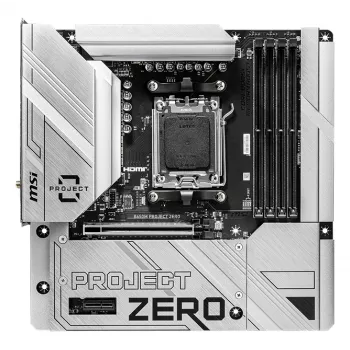 MSI B650M PROJECT ZERO pagrindinė plokštė AMD B650 lizdas AM5 mikro ATX