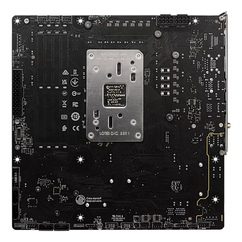 MSI B650M PROJECT ZERO pagrindinė plokštė AMD B650 lizdas AM5 mikro ATX