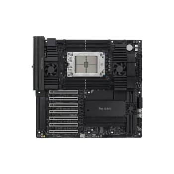 Motininė plokštė ASUS PRO WS WRX90E-SAGE SE, AMD WRX90 mikroschemų rinkinys, Socket sTR5, EEB, 8x DDR5 DIMM, 7x PCIe x16 GEN5, 4x M.2, 2x USB4 GEN3X2