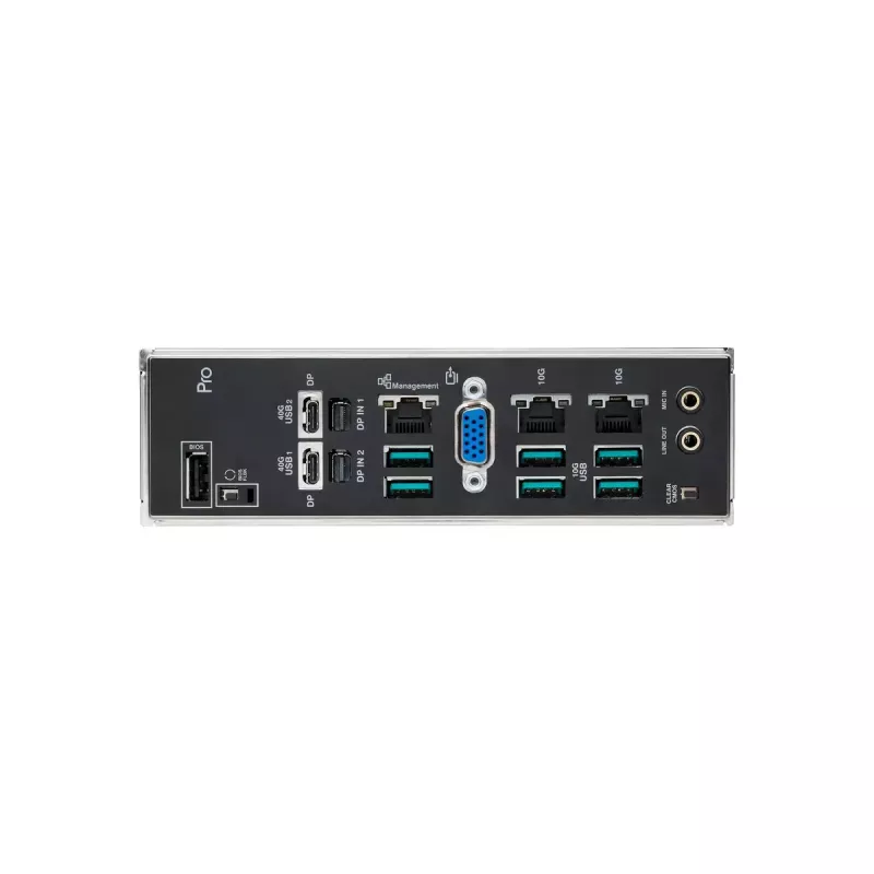 Motininė plokštė ASUS PRO WS WRX90E-SAGE SE, AMD WRX90 mikroschemų rinkinys, Socket sTR5, EEB, 8x DDR5 DIMM, 7x PCIe x16 GEN5, 4x M.2, 2x USB4 GEN3X2