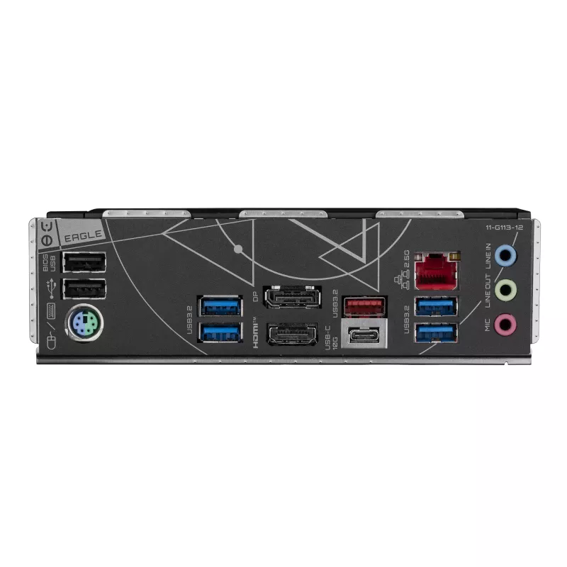 GIGABYTE Z790 EAGLE pagrindinė plokštė – palaiko 14-os kartos Intel Core procesorius, 12+1+1 fazių VRM, iki 7600 MHz DDR5 (OC), 3xPCIe 4.0 M.2, 2,5GbE LAN, USB 3.2 Gen 2