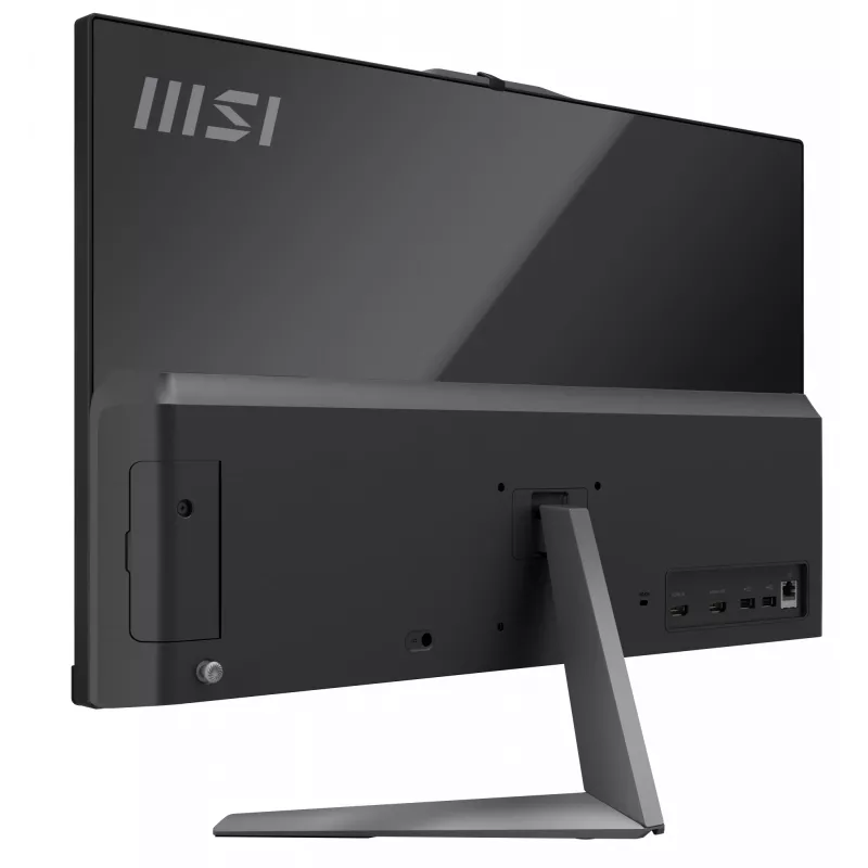 MSI Modern AM242P 1M-1204DE Intel Core 3 100U 60,5 cm (23,8 colio) 1920 x 1080 pikselių „Viskas viename“ kompiuteris 16 GB DDR5-SDRAM 256 GB SSD „Windows 11 Pro“ „Wi-Fi 6E“ (802.11ax) juodas