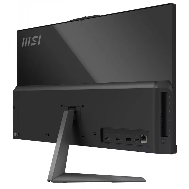 MSI Modern AM242P 1M-1204DE Intel Core 3 100U 60,5 cm (23,8 colio) 1920 x 1080 pikselių „Viskas viename“ kompiuteris 16 GB DDR5-SDRAM 256 GB SSD „Windows 11 Pro“ „Wi-Fi 6E“ (802.11ax) juodas