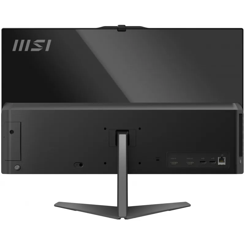 MSI Modern AM242P 1M-1204DE Intel Core 3 100U 60,5 cm (23,8 colio) 1920 x 1080 pikselių „Viskas viename“ kompiuteris 16 GB DDR5-SDRAM 256 GB SSD „Windows 11 Pro“ „Wi-Fi 6E“ (802.11ax) juodas