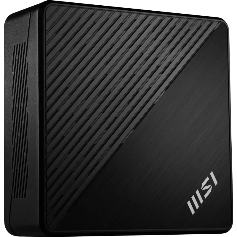 MSI Cubi N ADL S-217DE PC/darbo stotis Intel® N N200 8 GB DDR4-SDRAM 256 GB SSD Windows 11 Pro Mini PC juoda