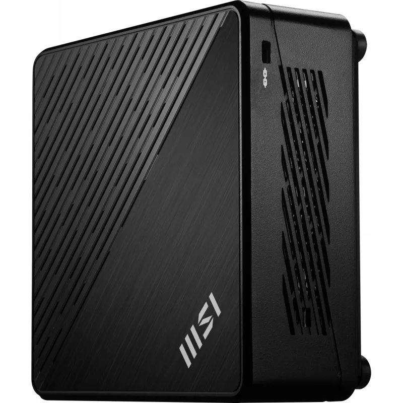 MSI Cubi N ADL S-217DE PC/darbo stotis Intel® N N200 8 GB DDR4-SDRAM 256 GB SSD Windows 11 Pro Mini PC juoda