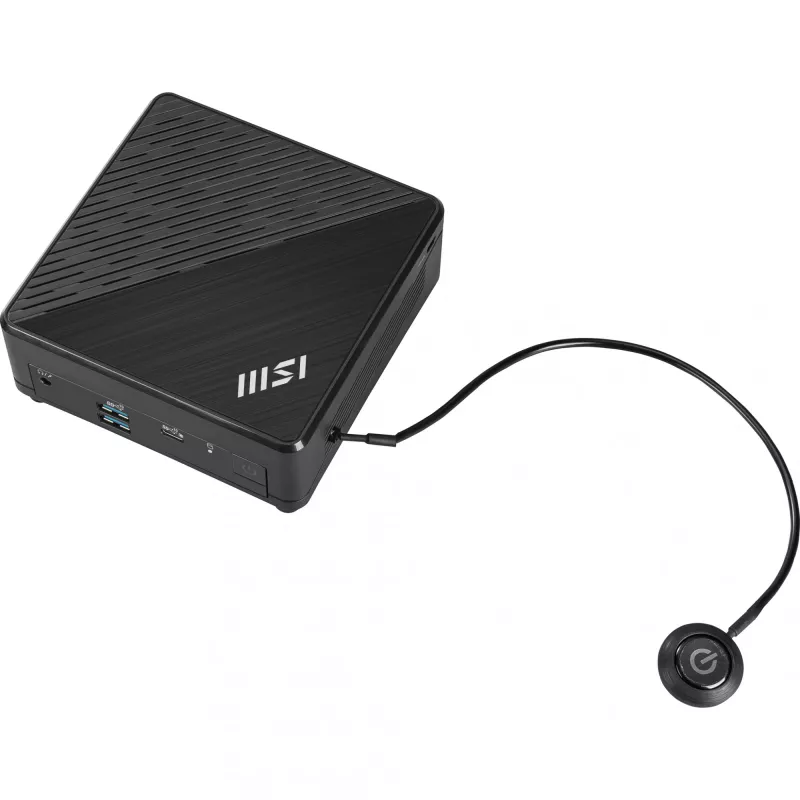 MSI Cubi N ADL S-217DE PC/darbo stotis Intel® N N200 8 GB DDR4-SDRAM 256 GB SSD Windows 11 Pro Mini PC juoda