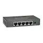LevelOne GEU-0523 tinklo komutatorius Nevaldomas Gigabit Ethernet (10/100/1000) Juodas