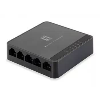 LevelOne 5 prievadų gigabitinis komutatorius, Gigabit Ethernet (10/100/1000), pilnas dvipusis režimas