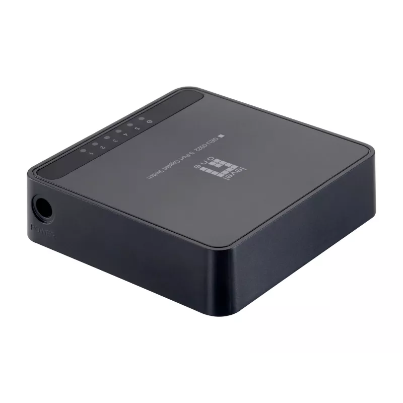 LevelOne 5 prievadų gigabitinis komutatorius, Gigabit Ethernet (10/100/1000), pilnas dvipusis režimas