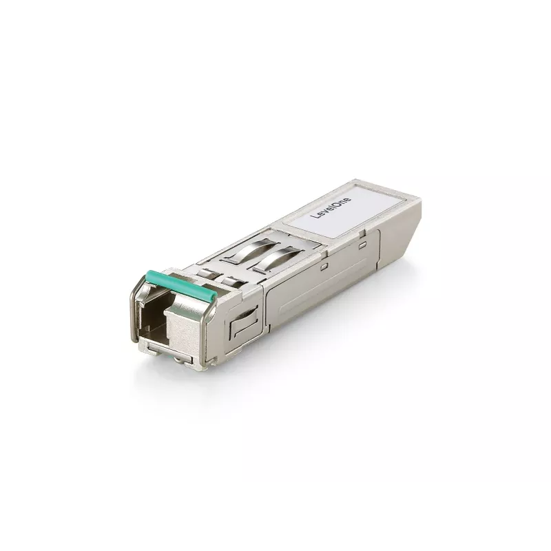 LevelOne 155Mbps vienmodis BIDI SFP siųstuvas-imtuvas, 20 km, TX 1550 nm / RX 1310 nm