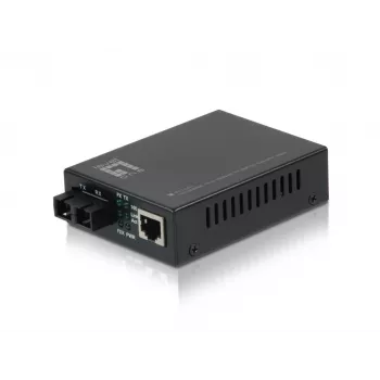 LevelOne RJ45 į SC Fast Ethernet medijos keitiklis, vienmodis pluoštas, 40 km
