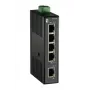 Nevaldomas jungiklis LevelOne 5 prievadų Fast Ethernet pramoninis jungiklis