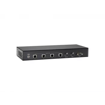 LevelOne HDMI siųstuvas per Cat.5, HDBaseT, 100 m, 4 kanalų išvestys, 802.3af PoE