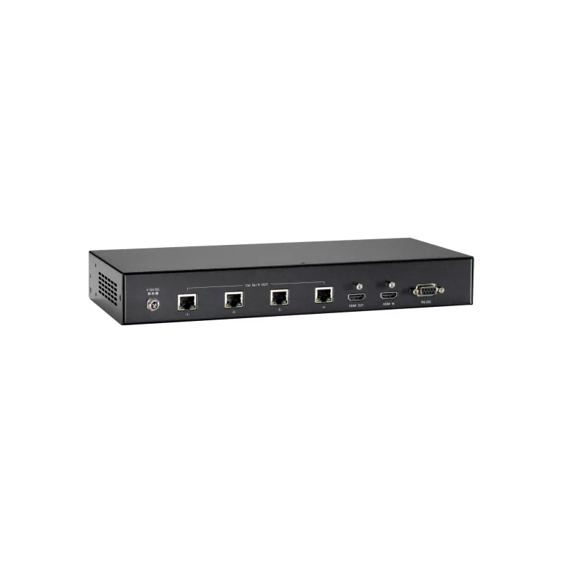 LevelOne HDMI siųstuvas per Cat.5, HDBaseT, 100 m, 4 kanalų išvestys, 802.3af PoE