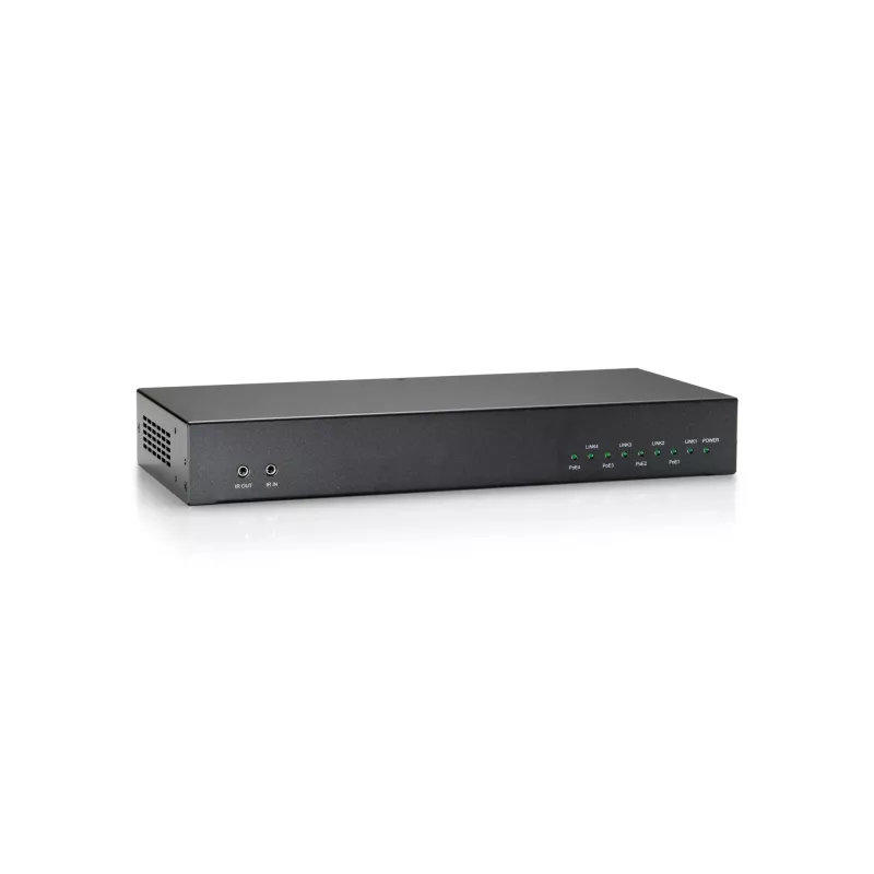 LevelOne HDMI siųstuvas per Cat.5, HDBaseT, 100 m, 4 kanalų išvestys, 802.3af PoE