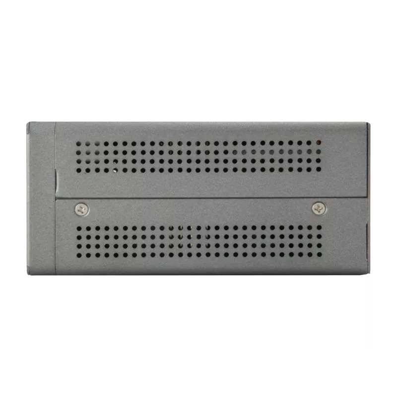 „LevelOne TURING“ 12 prievadų L3 Lite valdomas gigabitinis pramoninis komutatorius, 4 x SFP, DIN bėgelis, nuo -40 °C iki 75 °C