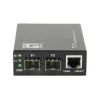 LevelOne RJ45 į SFP gigabitinės medijos keitiklis (jungiklis), 2 x SFP, 1 x RJ45