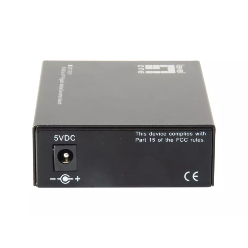LevelOne RJ45 į SFP gigabitinės medijos keitiklis (jungiklis), 2 x SFP, 1 x RJ45