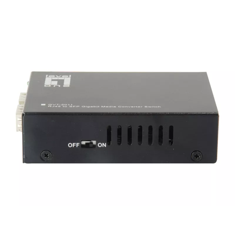LevelOne RJ45 į SFP gigabitinės medijos keitiklis (jungiklis), 2 x SFP, 1 x RJ45