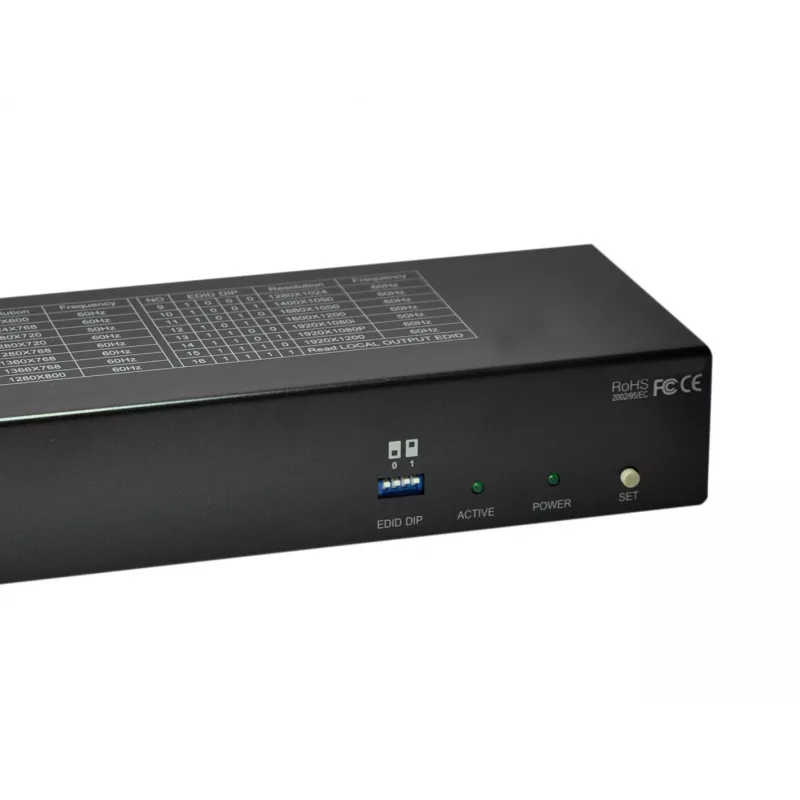 LevelOne HDMI siųstuvas per Cat.5, 300 m, 8 kanalų išėjimai