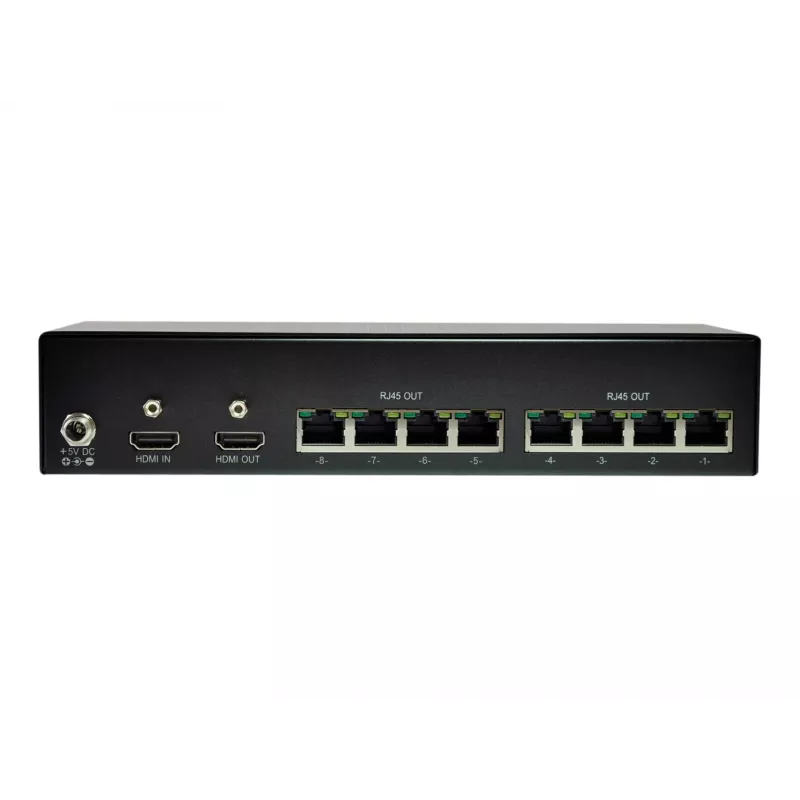 LevelOne HDMI siųstuvas per Cat.5, 300 m, 8 kanalų išėjimai