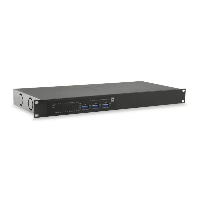 Nevaldomas komutatorius LevelOne FGP-2601W150 26 prievadų Fast Ethernet PoE