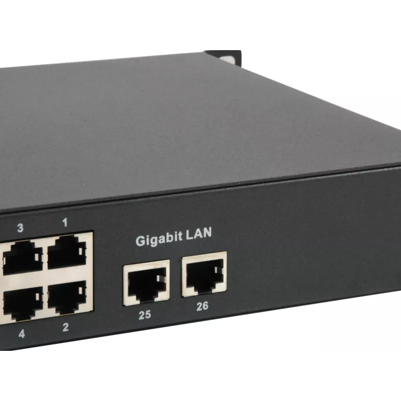 Nevaldomas komutatorius LevelOne FGP-2601W150 26 prievadų Fast Ethernet PoE