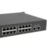 „LevelOne“ 34 prievadų greitojo eterneto PoE komutatorius, 802.3at/af PoE, 32 PoE išėjimai, 2 x Gigabit RJ45, 630 W