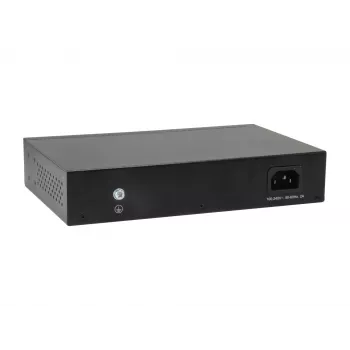 LevelOne 10 prievadų žiniatinklio išmanusis gigabitinis PoE komutatorius, 8 PoE išvestys, 2 x Gigabit SFP, 70W