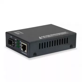 LevelOne RJ45 į SFP gigabitinės laikmenos keitiklis, PoE PSE