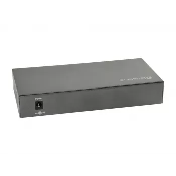“LevelOne” 8 prievadų gigabitinio eterneto PoE komutatorius, 802.3at/af PoE, 120 W