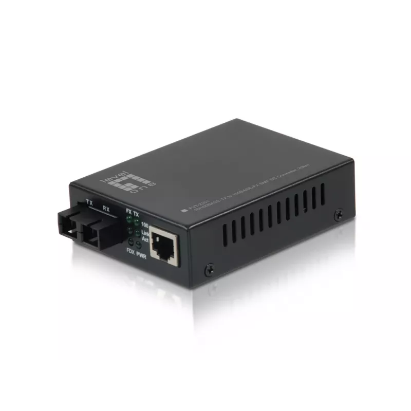LEVEL ONE FVT-2201, RJ45 į SC „Fast Ethernet“ medijos keitiklis