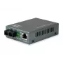 LevelOne RJ45 į SC Fast Ethernet medijos keitiklis, vienmodis pluoštas, 1550 nm, 120 km