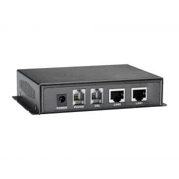 LevelOne VDS-1201 tinklo medijos keitiklis 100 Mbit/s Juodas
