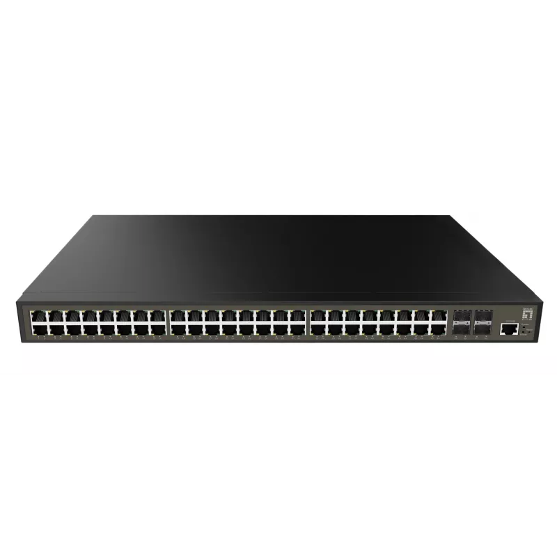 LevelOne GEL-5271 tinklo komutatorius Valdomas L2+ Gigabit Ethernet (10/100/1000) 1U Juoda