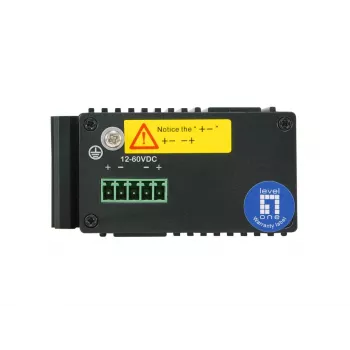 Tinklo komutatorius LevelOne IGU-0501 Gigabit Ethernet PoE Juodas
