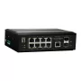 LevelOne IGP-1061 tinklo komutatorius, valdomas L2 Gigabit Ethernet (10/100/1000) maitinimas per Ethernet (PoE) juodas