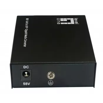 LevelOne RJ45 į SFP Gigabit medijos keitiklis, 802.3bt 90W PoE PSE