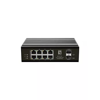 LevelOne IGP-1031 tinklo komutatorius Gigabit Ethernet (10/100/1000) Power over Ethernet (PoE) juodas