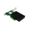 LevelOne 10 Gigabitų PCIe x4 tinklo plokštė, 1 x RJ45, vidinė, laidinė, PCI Express, Ethernet, 10000 Mbit/s, žalia